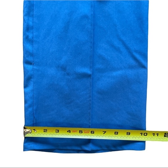 Rant Ceil Blue Medical Scrub Pants with Moto design. Size Medium - Picture 10 of 10